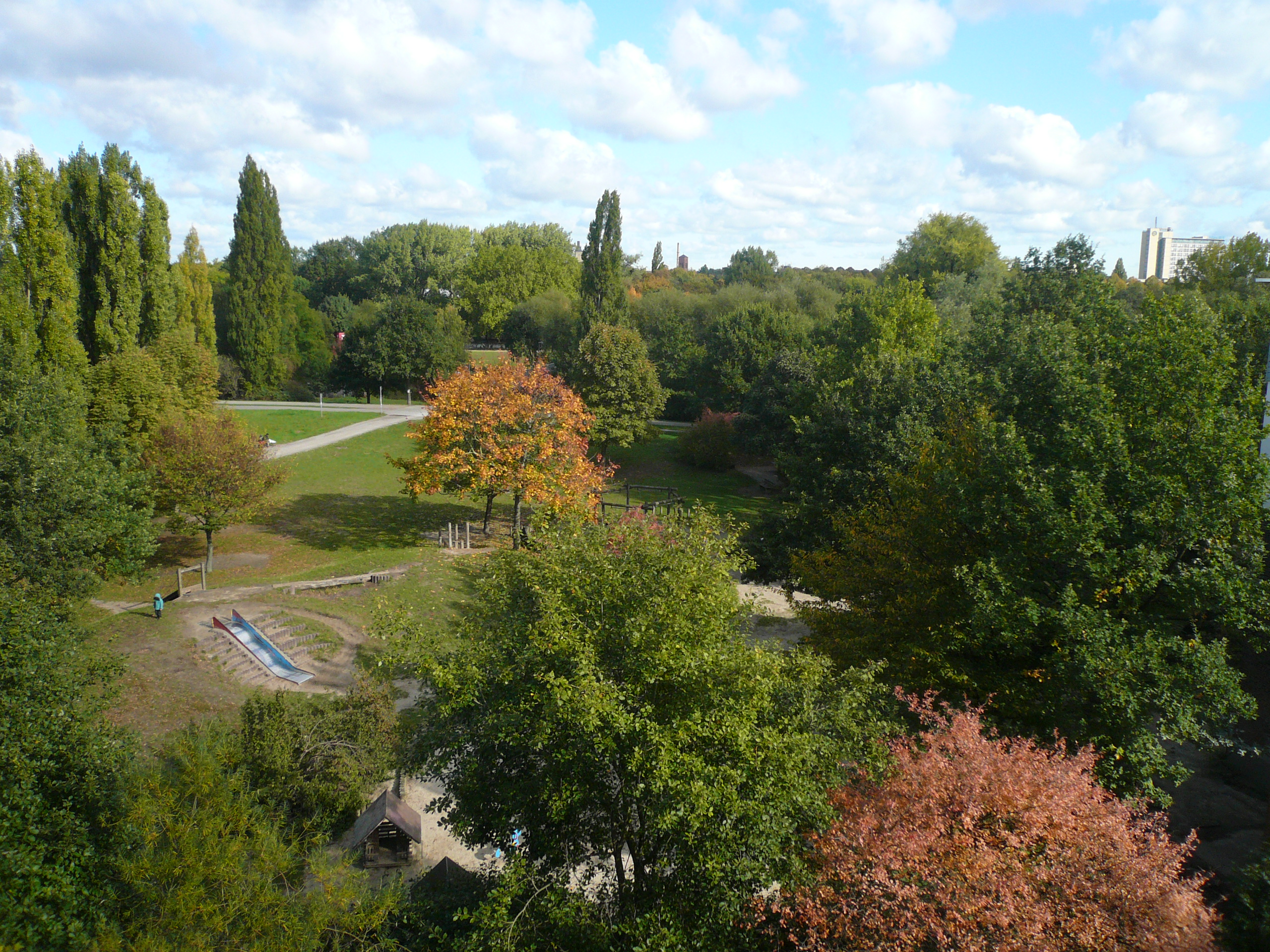 Park am Lindener Berg im Herbst